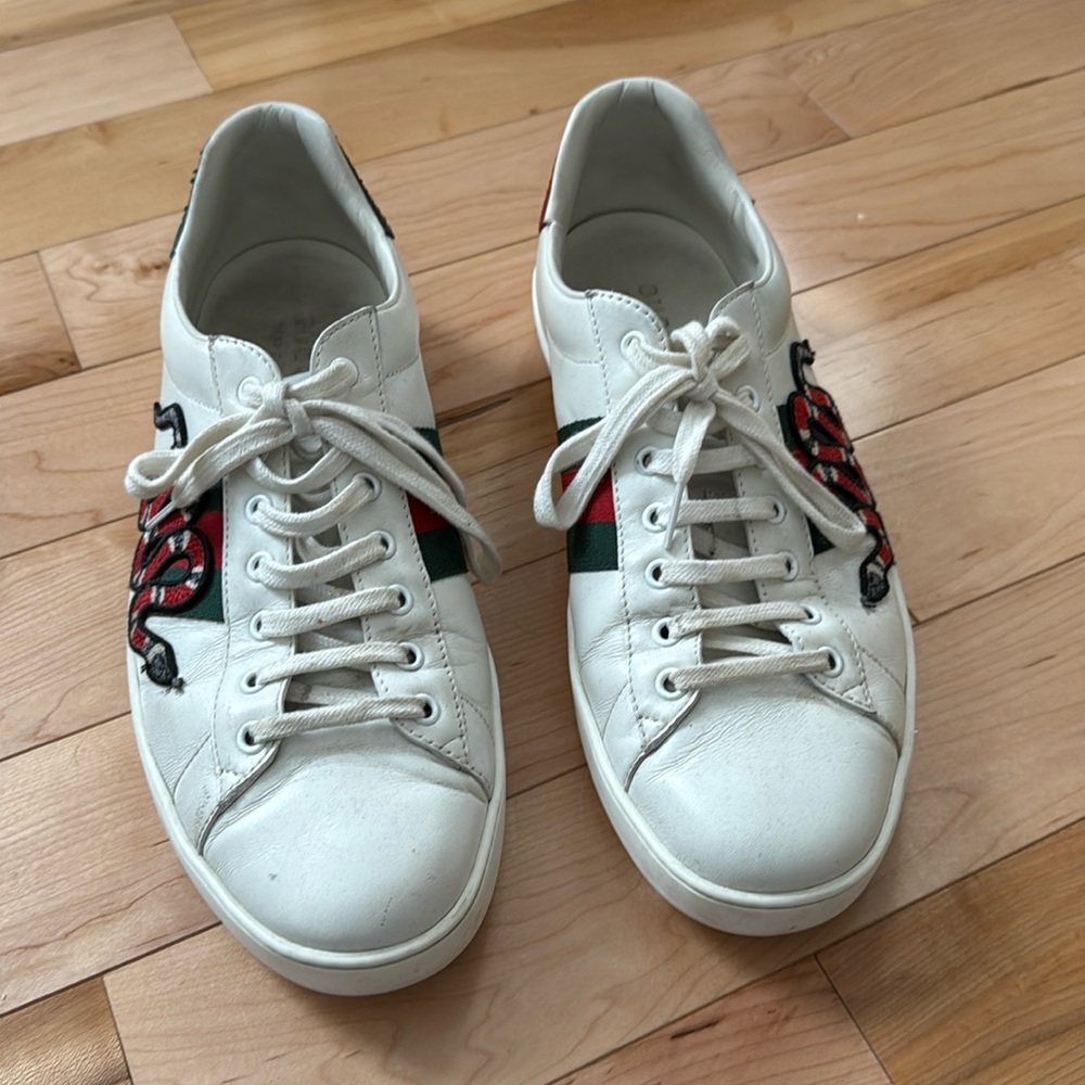 Gucci Ace Snake sneakers. Size 11G